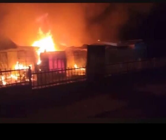Fire Outbreak