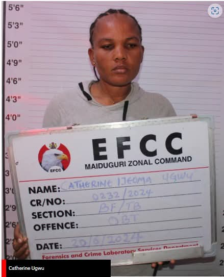 EFCC Arraigned Woman