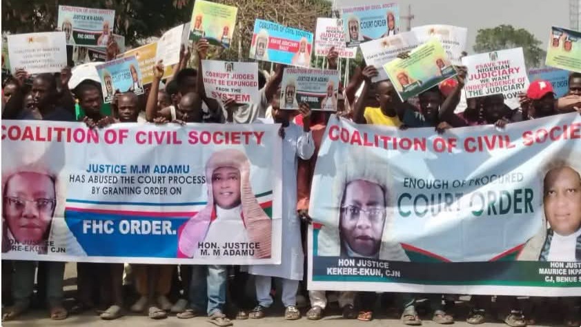 Protest Erupts In Abuja