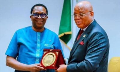 Governor Eno Receives MTN Delegation