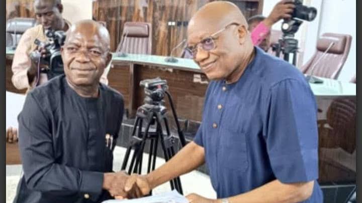 Alex Otti Leads Labour Party Delegation To INEC