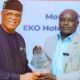 Umo Eno Receives Telegraph Newspaper
