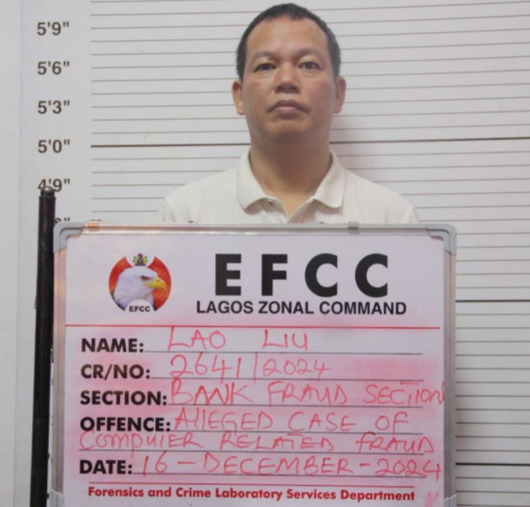 EFCC Arraigns Chinese Liu Beixiang