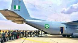 Air Force (NAF) Airlifts Military School Students