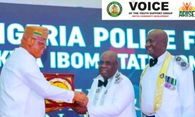 Police Honours Governor Umo Eno