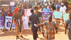 Youths Protest Outrageous Electricity Bills