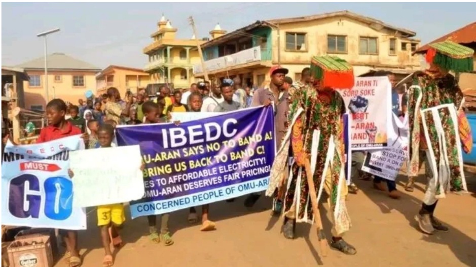 Masquerades Lead Protest