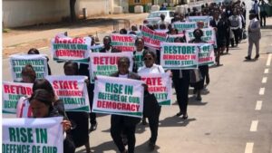 Lawyers Protest In Abuja