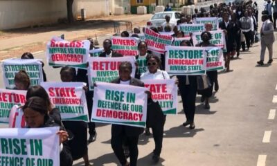 Lawyers Protest In Abuja