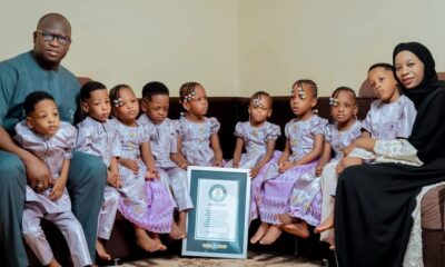Guinness World Record Celebrates Record-Breaking Nonuplets