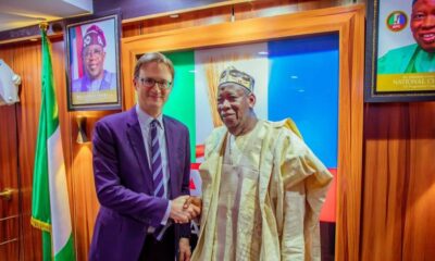 Ganduje Hosts British High Commissioner Richard Montgomery