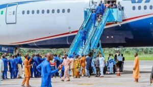 Imo’s First International Flight Lands In Mecca