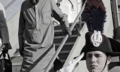 Tinubu Arrives In Rome