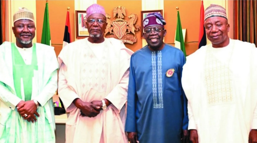 Kebbi PDP Senators Meet Tinubu
