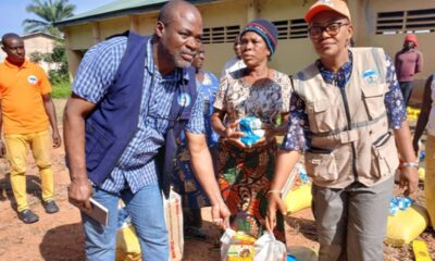 NEMA Distributes Relief Items To Victims