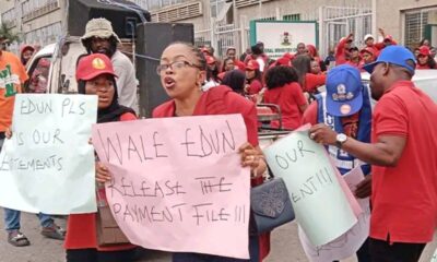 Protesters Shut Down Finance Ministry Over Workers’ Entitlements