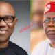 Peter Obi To Tinubu
