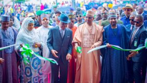 Tajudeen Abbas Inaugurates Bus, Taxi Terminal