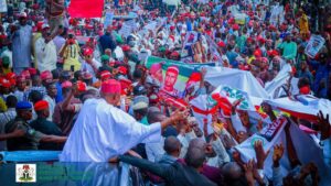 Kano Residents Welcomes Governor Abba Yusuf From Hajj