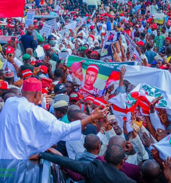 Kano Residents Welcomes Governor Abba Yusuf From Hajj