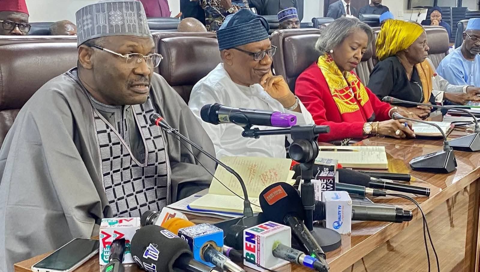 PDP Delegation Meets INEC