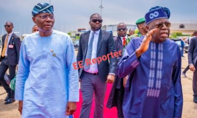 Sanwo-Olu Accompanies Tinubu To Airport