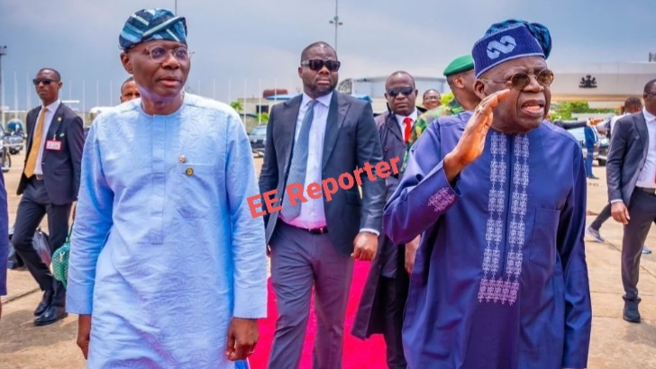 Sanwo-Olu Accompanies Tinubu To Airport