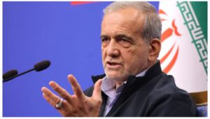 Iranian President Masoud Pezeshkian
