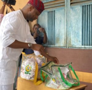 Jandor Casts Vote In Lagos LG Elections
