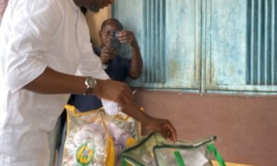 Jandor Casts Vote In Lagos LG Elections