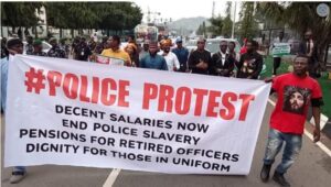 Sowore Leads Retired Police Officers' Protest