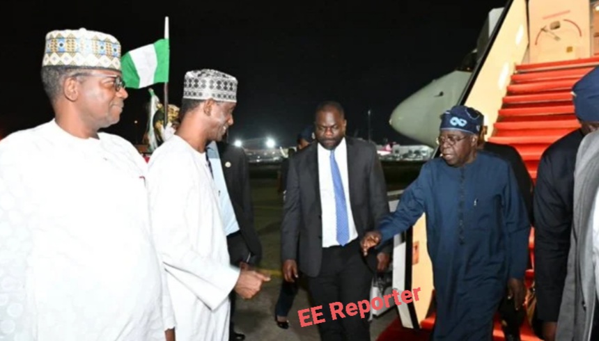 President Tinubu Returns To Nigeria