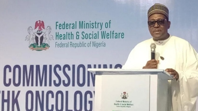 Health Minister Muhammad Pate