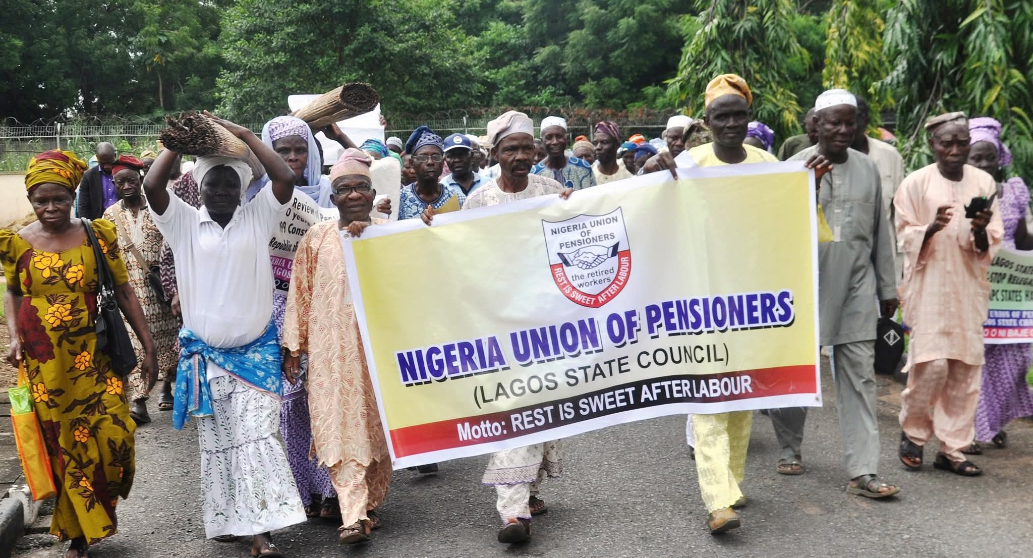 Lagos Pensioners Protest 35-Month Unpaid Entitlements