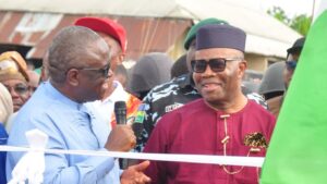 Senate President Akpabio Commissions 4 Projects In Akwa Ibom Community