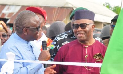 Senate President Akpabio Commissions 4 Projects In Akwa Ibom Community
