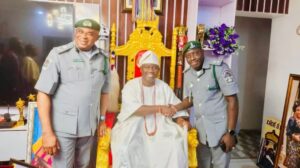 Customs Comptroller Aliyu Visits Oyo Monarchs