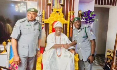 Customs Comptroller Aliyu Visits Oyo Monarchs