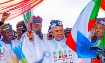 Peter Mbah Spotted In APC Attire After Defecting From PDP