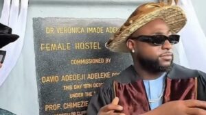 Davido Unveils Abia University Female Hostel