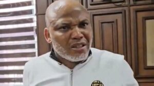 Nnamdi Kanu Removed From Court As Judge Delivers Judgment