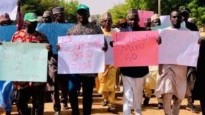 Sokoto University Joint Unions Protest