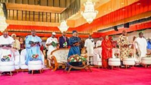 National Assembly Holds Christmas Carol