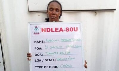 NDLEA Arrests Female Drug Syndicate After 20 Months In Hiding