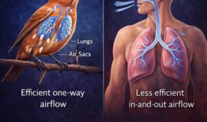 Why Birds Breathe More Efficiently Than Humans