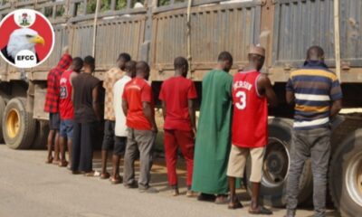 EFCC Arrests 10 Suspects