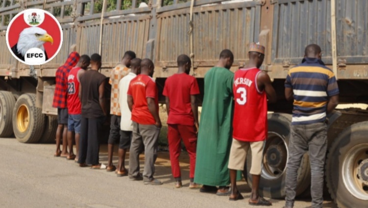 EFCC Arrests 10 Suspects