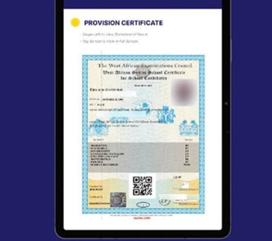 WAEC Rolls Out Digital Certificate Services