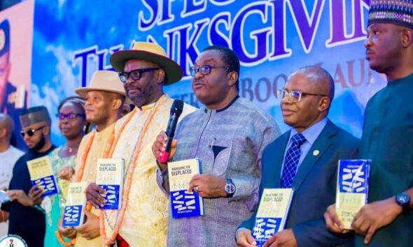 CAS Kelvin Aneke Congratulates Air Vice Marshal Eyekosi On Book Launch