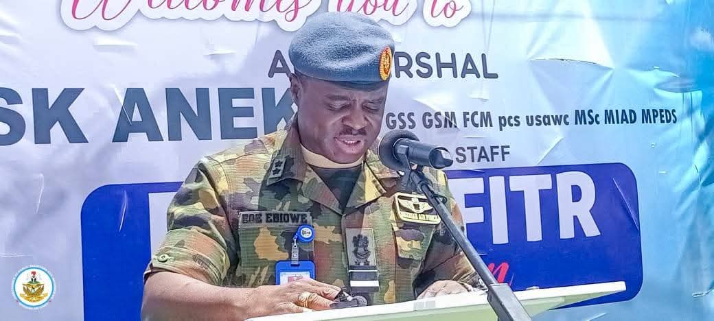 Fansan Yamma troops. The Chief of the Air Staff (CAS), Air Marshal Sunday Kelvin Aneke, has reaffirmed the Nigerian Air Force’s unwavering